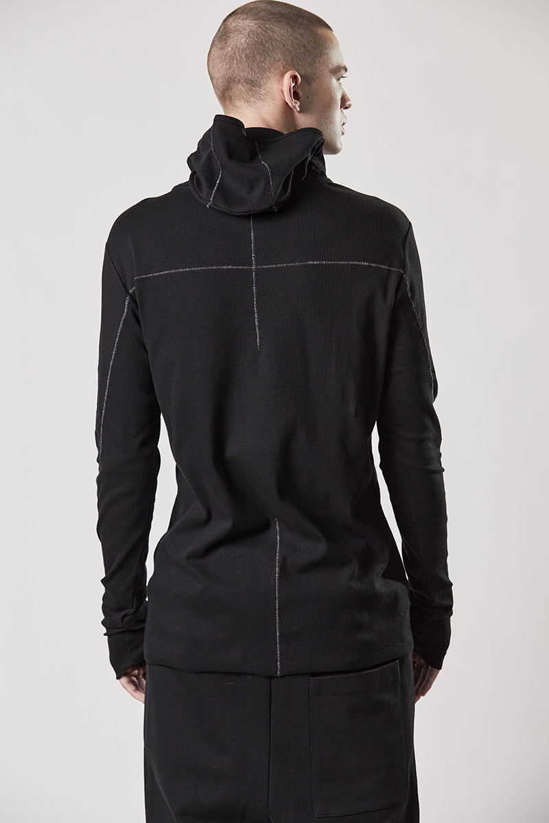 BALACLAVA HOODED SHIRT