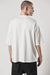 CREAM ROUND NECK OVER TEE