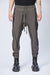 GREEN CONTRAST PIPINGS PANTS