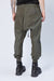 IVY GREEN DROP CROTH TECH PANTS