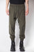 IVY GREEN WOVEN STRETCH PANTS