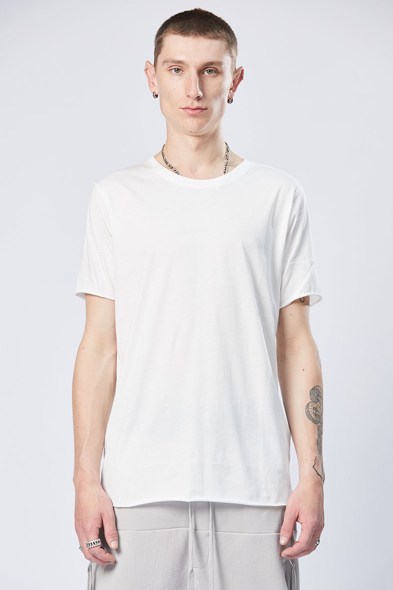 OFF WHITE SOFT REGULAR FIT TEE
