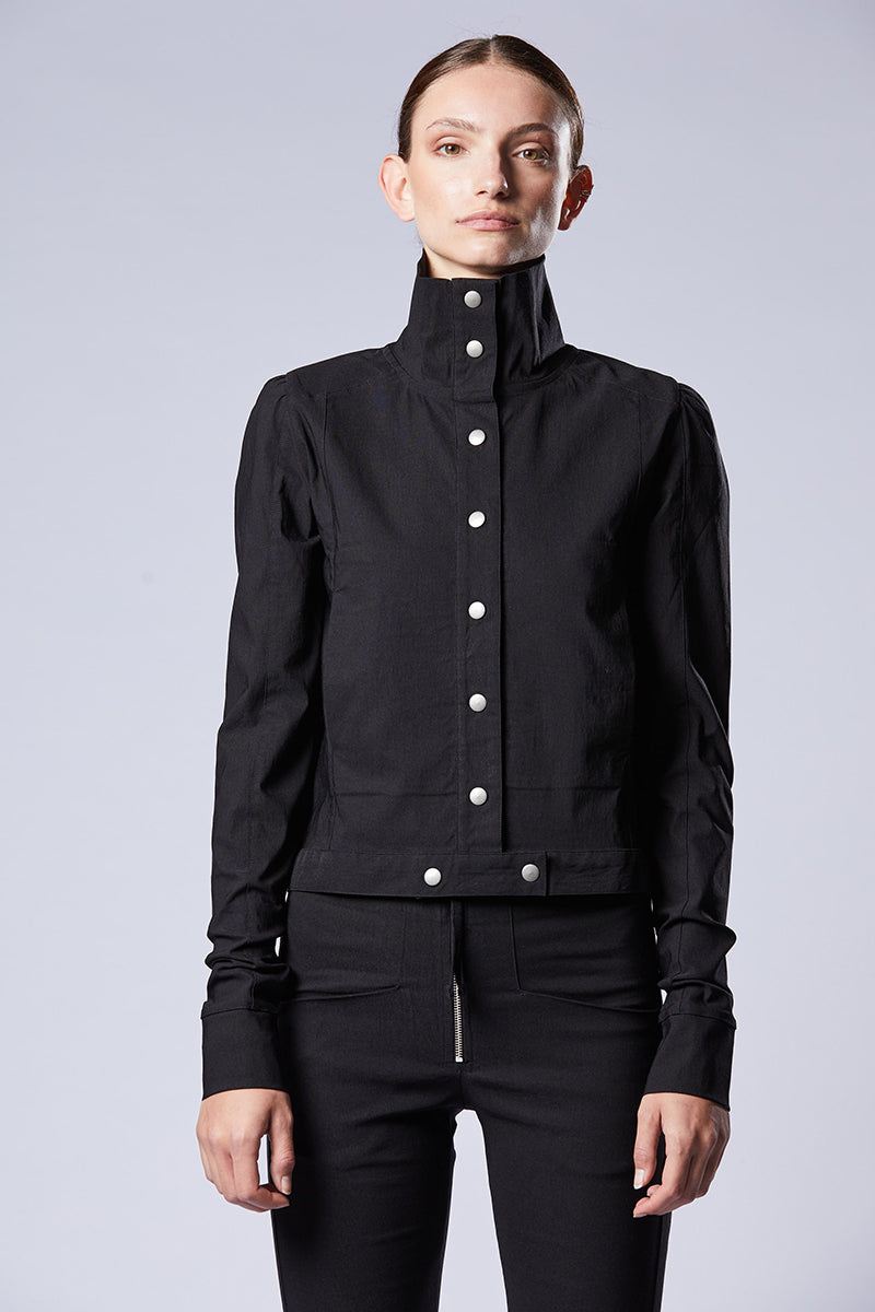 STAND UP COLLAR JACKET