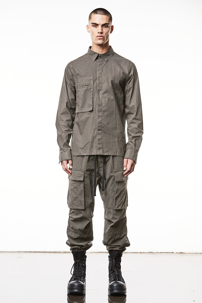 ROCK WASHED CRASHED SHIRT