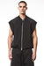 BLACK BOMBER VEST