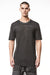 BLACK OIL SOFT LINEN TEE