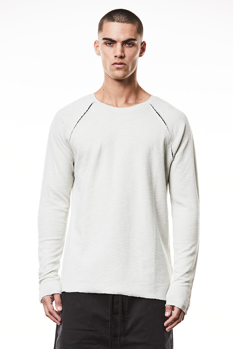 DUNE DOUBLE-FACE LONG SLEEVE TOP