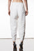 OFF WHITE WOVEN LINEN TROUSERS