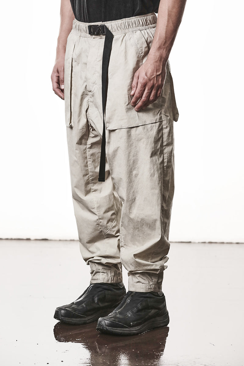 VEGETAL STONE STRETCH MILANO LOW CROTCH TROUSERS