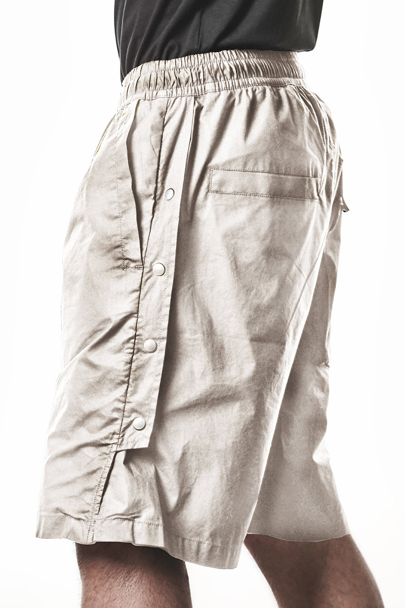 VEGETAL STONE STRETCH MILANO COTTON SHORTS