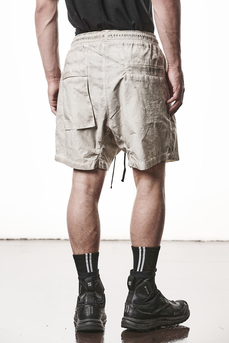 VEGETAL STONE ORGANIC COTTON SHORTS