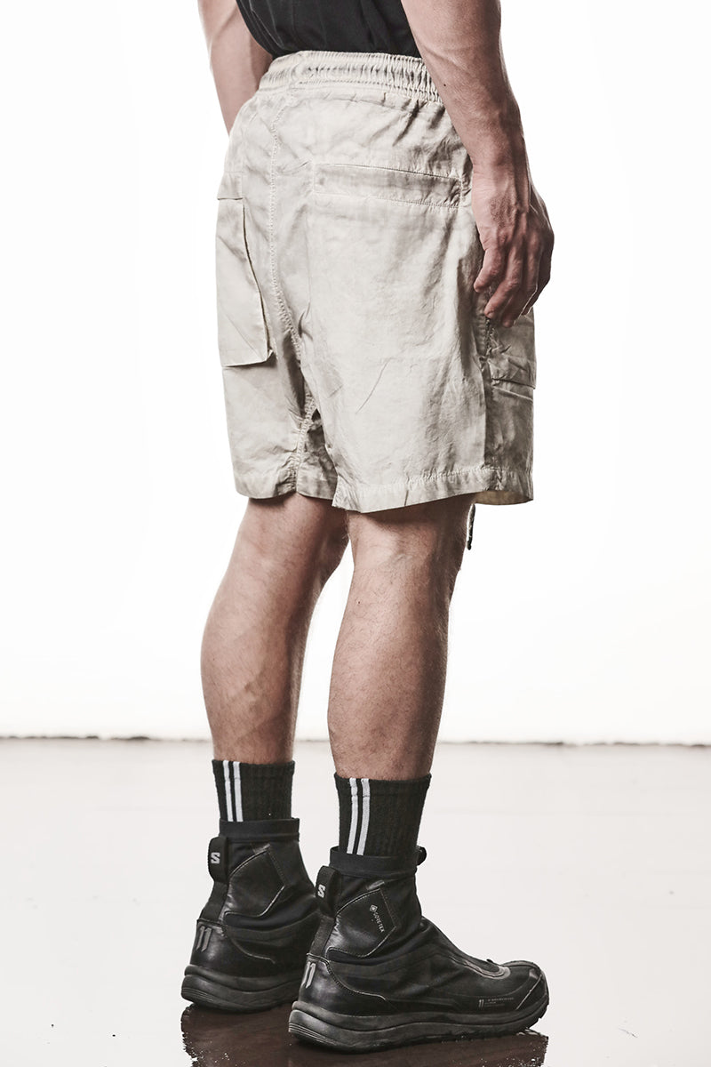 VEGETAL STONE ORGANIC COTTON SHORTS