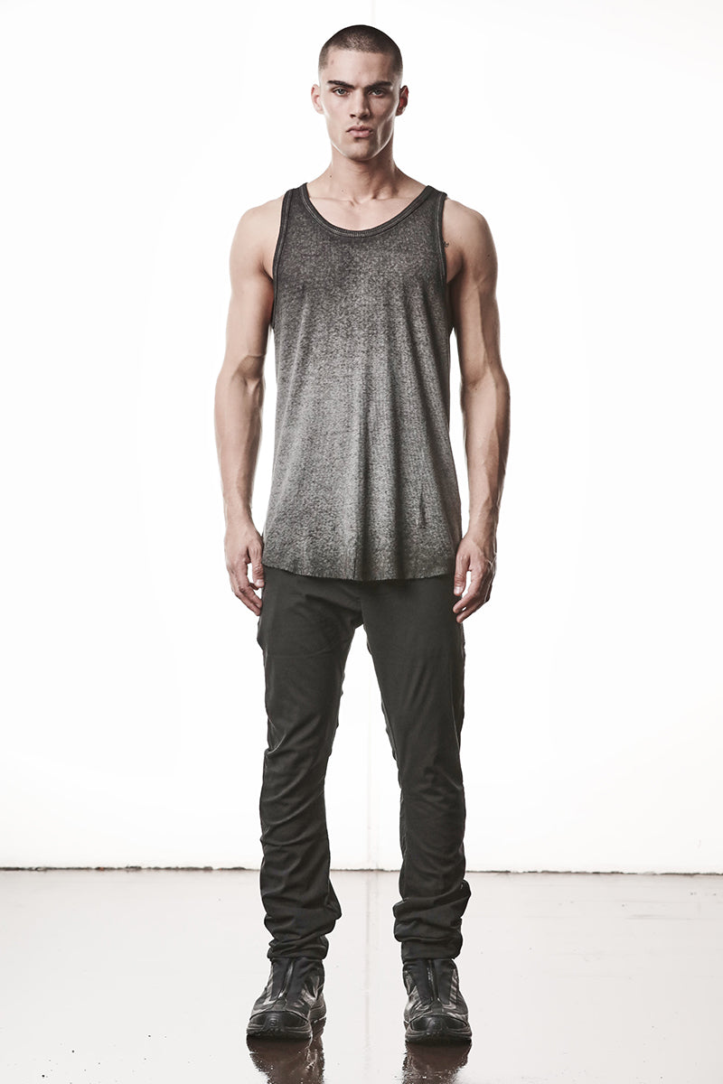 BLACK LIGHT STRETCH TROUSERS