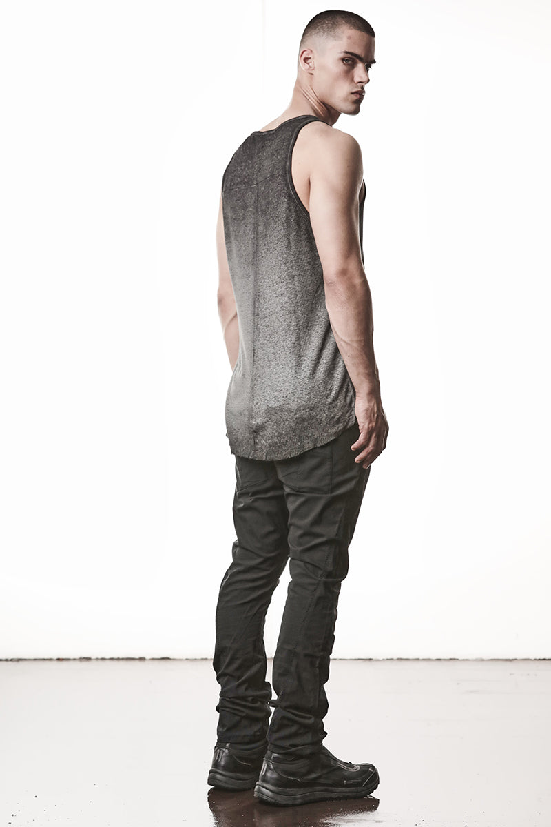 BLACK LIGHT STRETCH TROUSERS