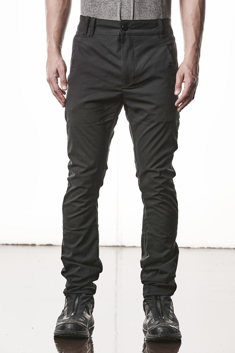 BLACK LIGHT STRETCH TROUSERS