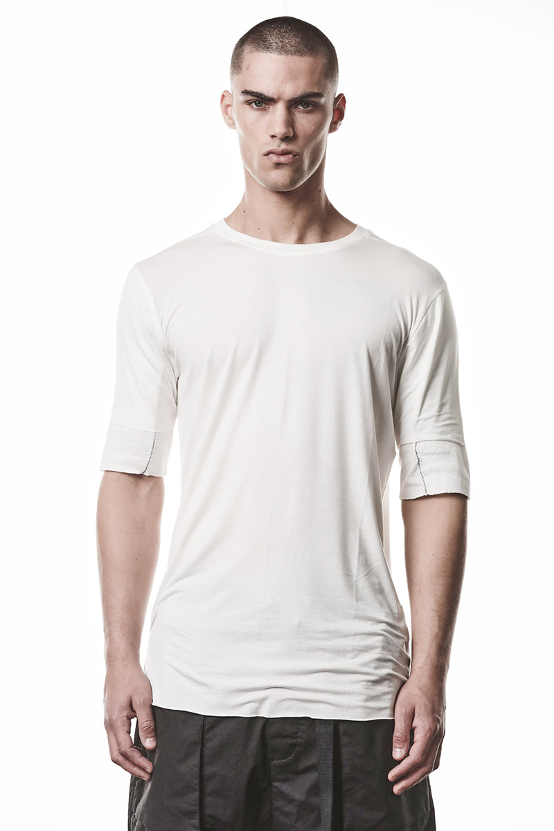 OFF WHITE TWO LAYER LOOK TEE