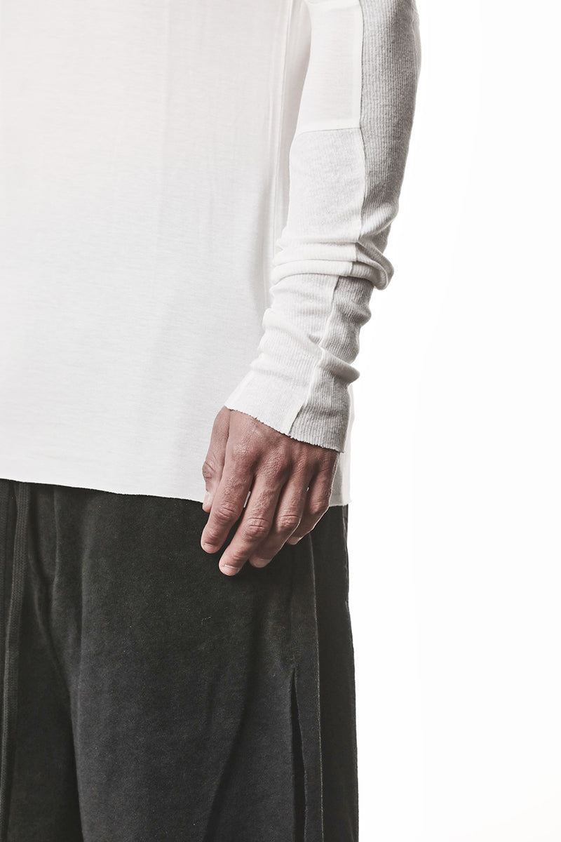 OFF WHITE SOFT MODAL LONG SLEEVES TOP