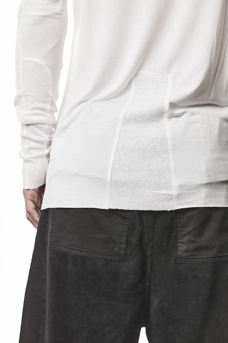 OFF WHITE SOFT MODAL LONG SLEEVES TOP