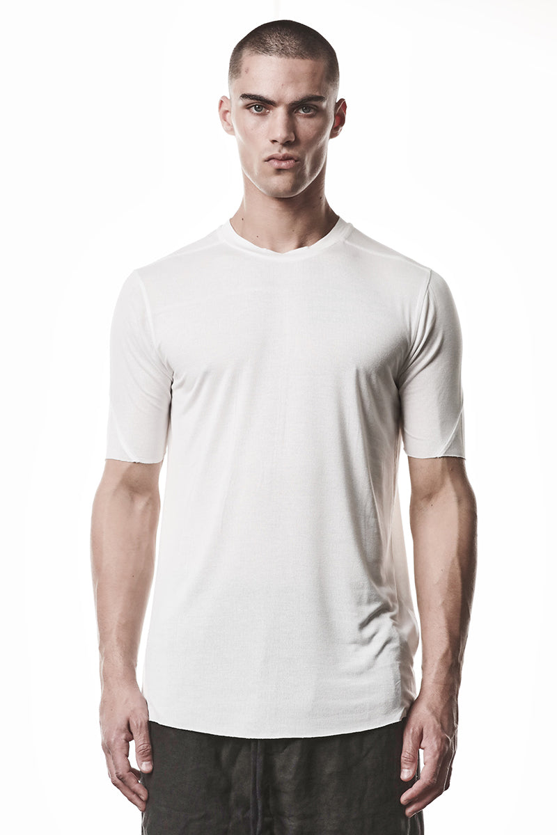 OFF WHITE ULTRA LIGHT VISCOSE TEE