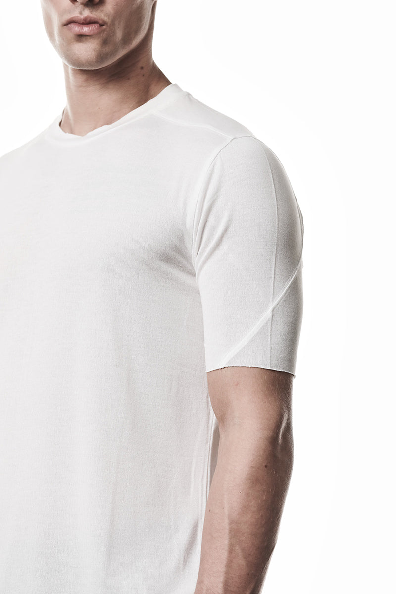 OFF WHITE ULTRA LIGHT VISCOSE TEE