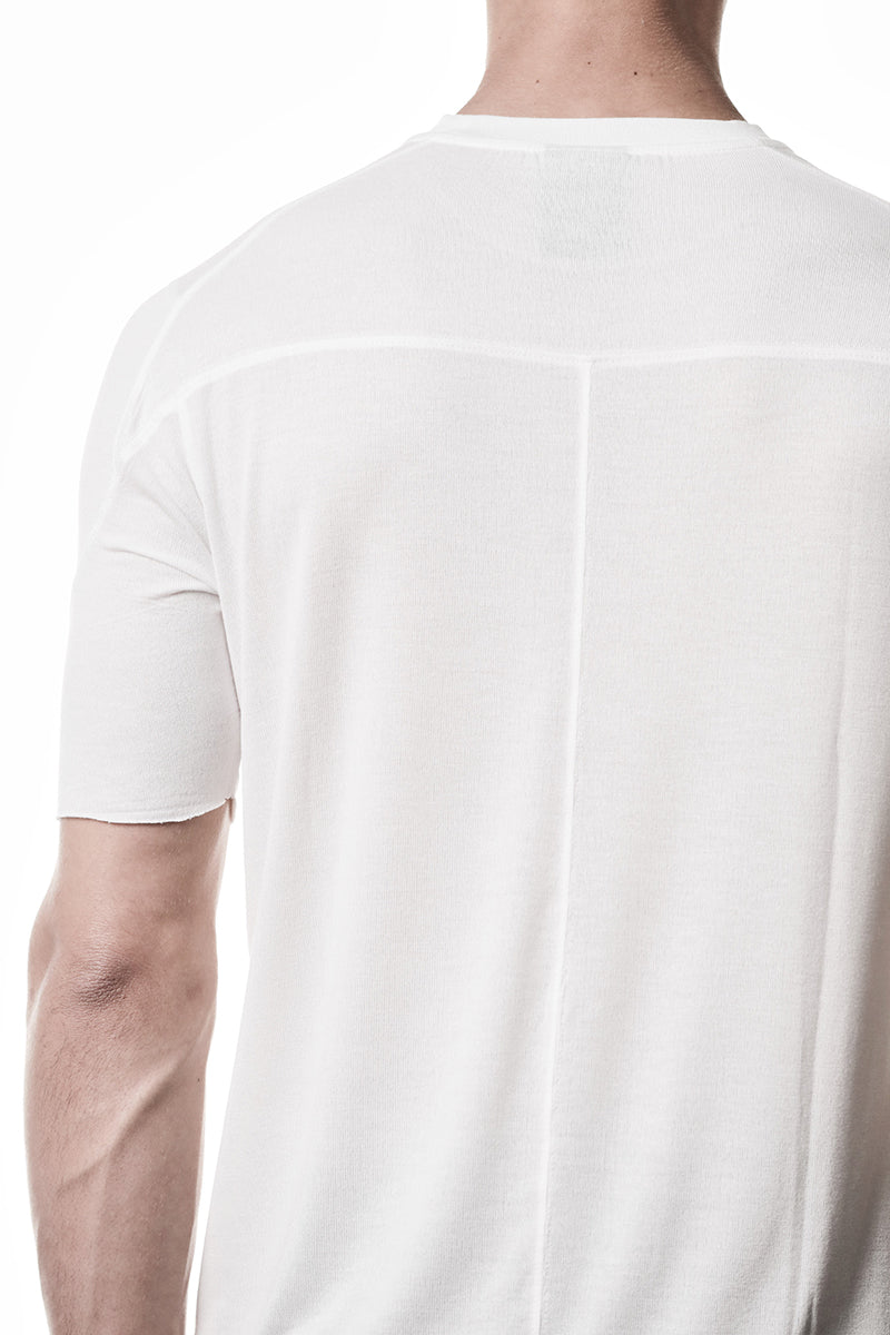 OFF WHITE ULTRA LIGHT VISCOSE TEE