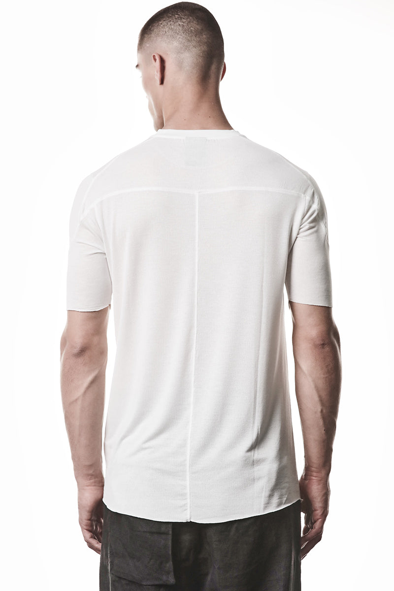 OFF WHITE ULTRA LIGHT VISCOSE TEE
