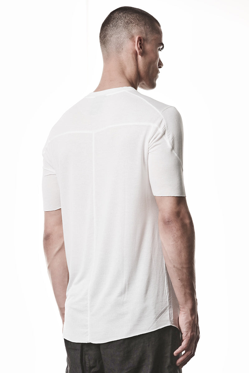 OFF WHITE ULTRA LIGHT VISCOSE TEE