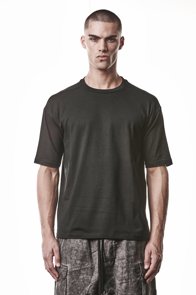 BLACK SOFT STRONG MODAL TEE