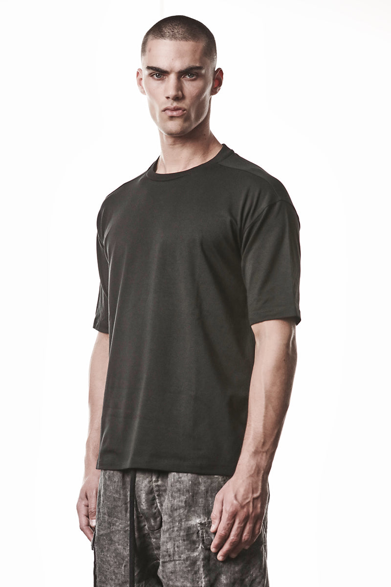 BLACK SOFT STRONG MODAL TEE