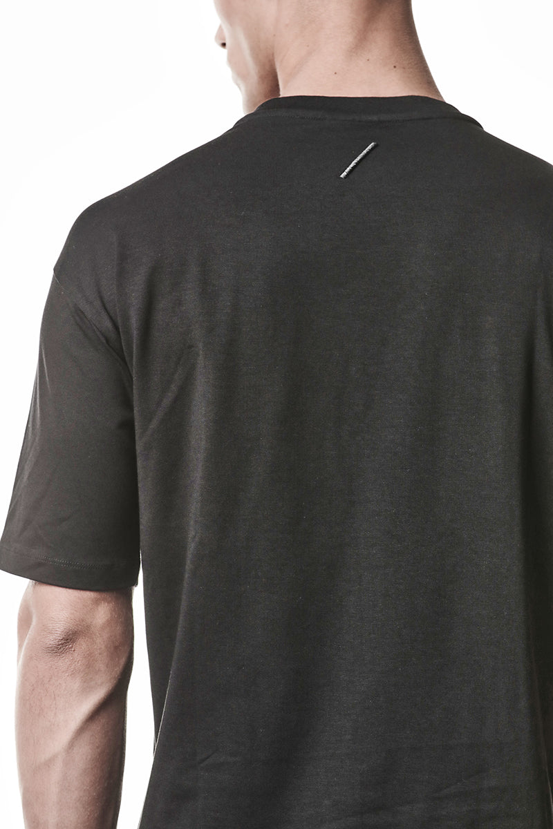 BLACK SOFT STRONG MODAL TEE