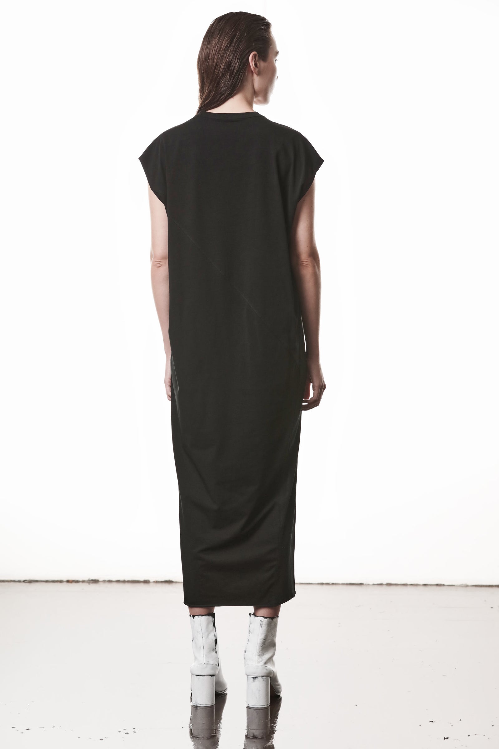 LONG SIDE SLIT DRESS