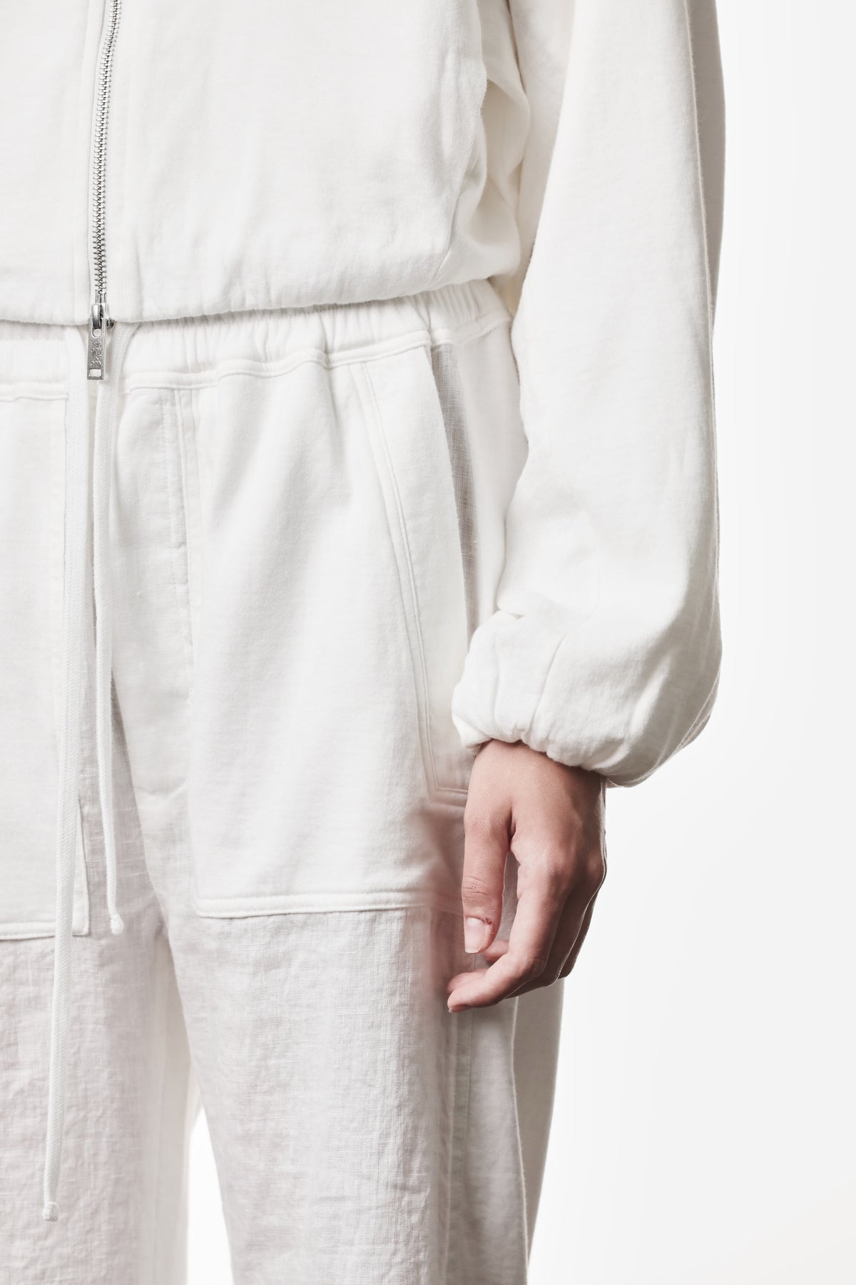 OFF WHITE MATMIX SWEAT JACKET