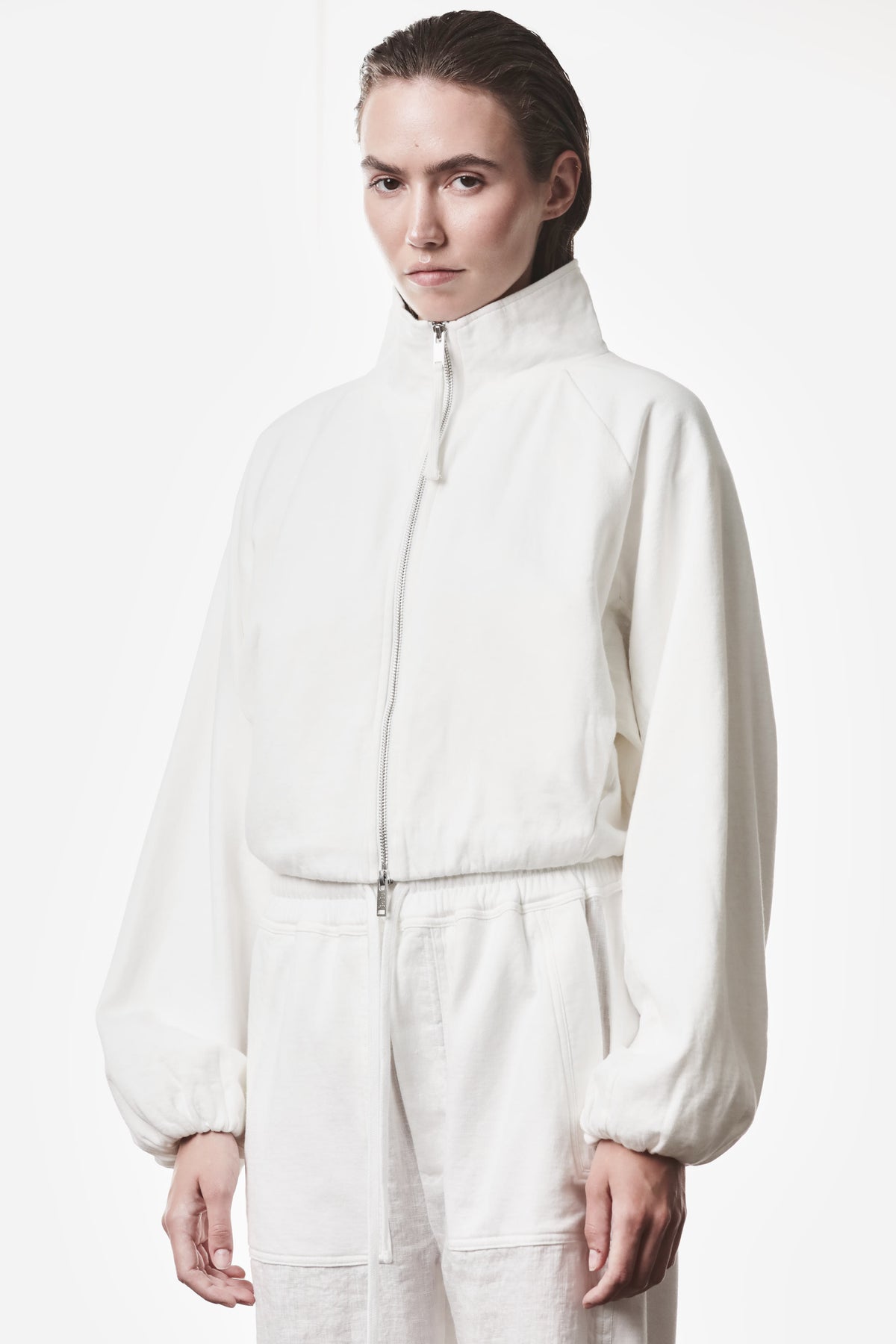 OFF WHITE MATMIX SWEAT JACKET