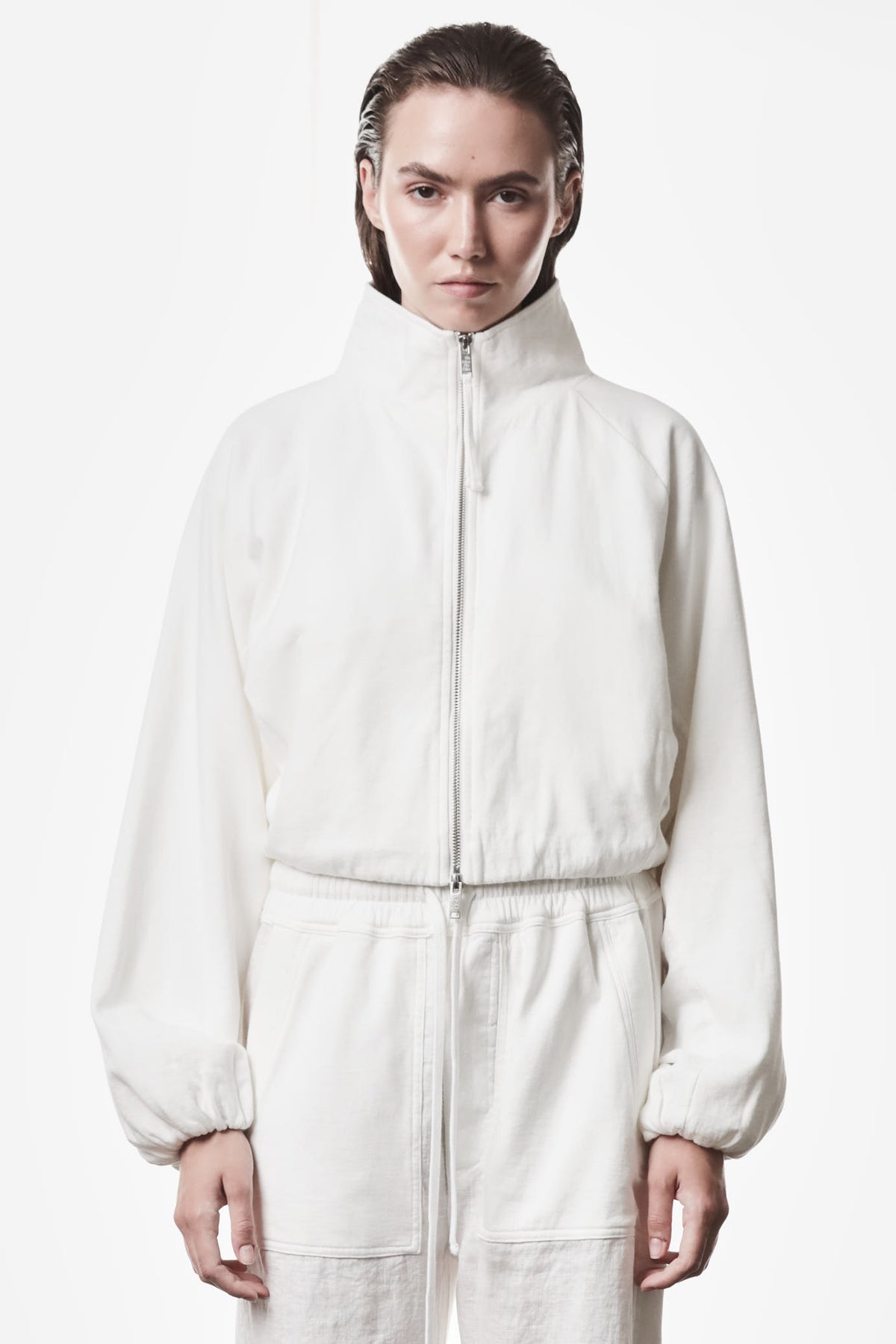 OFF WHITE MATMIX SWEAT JACKET