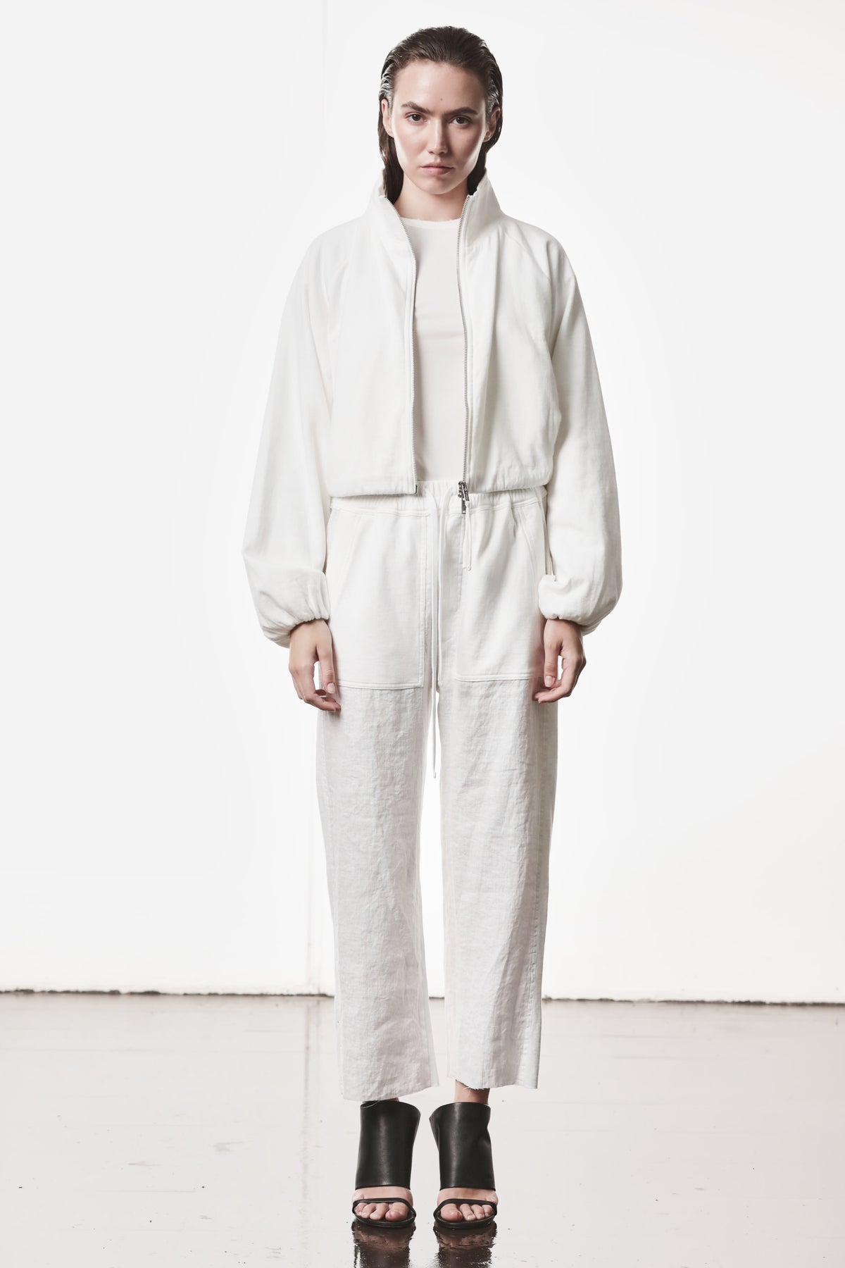 OFF WHITE MATMIX SWEAT JACKET