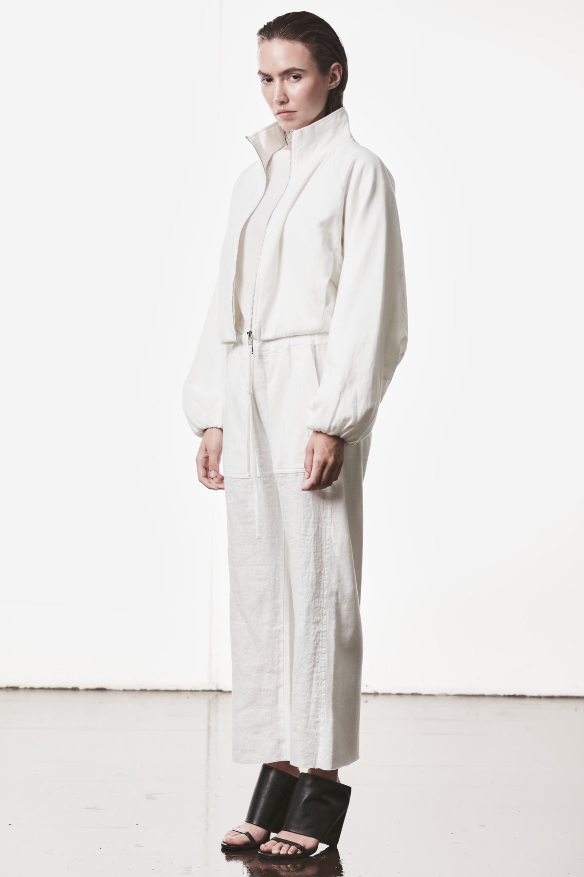 OFF WHITE MATMIX SWEAT JACKET