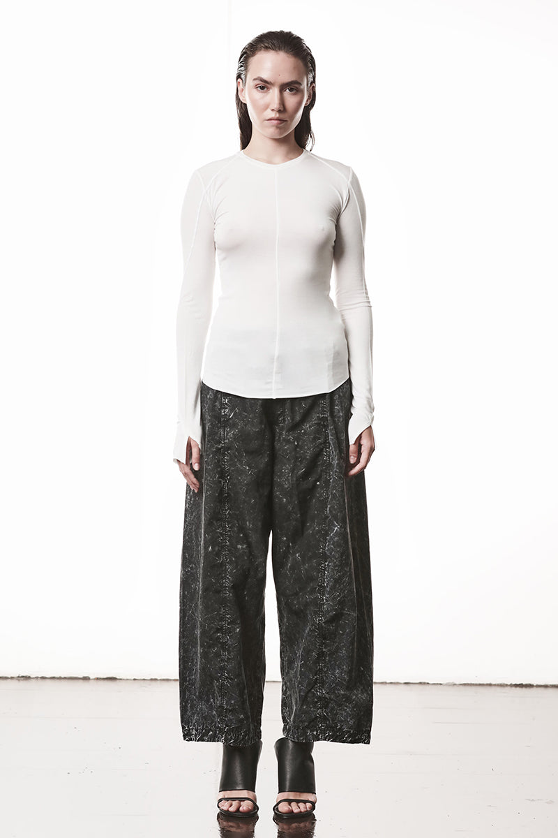 OFF WHITE SOFT LONG SLEEVES TEE