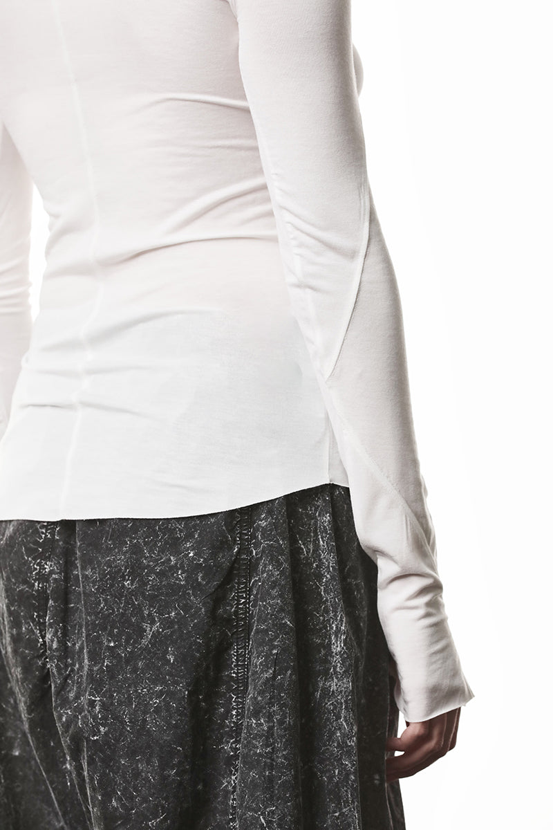 OFF WHITE SOFT LONG SLEEVES TEE