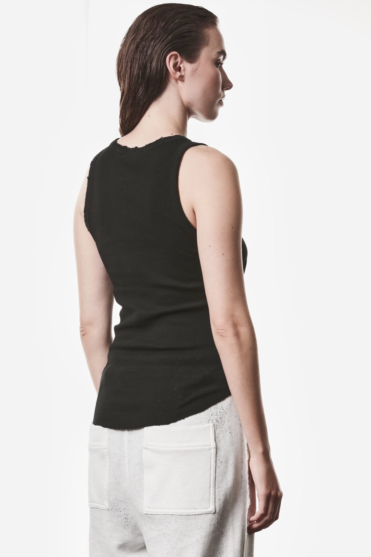 BLACK DESTROYED TANK TOP