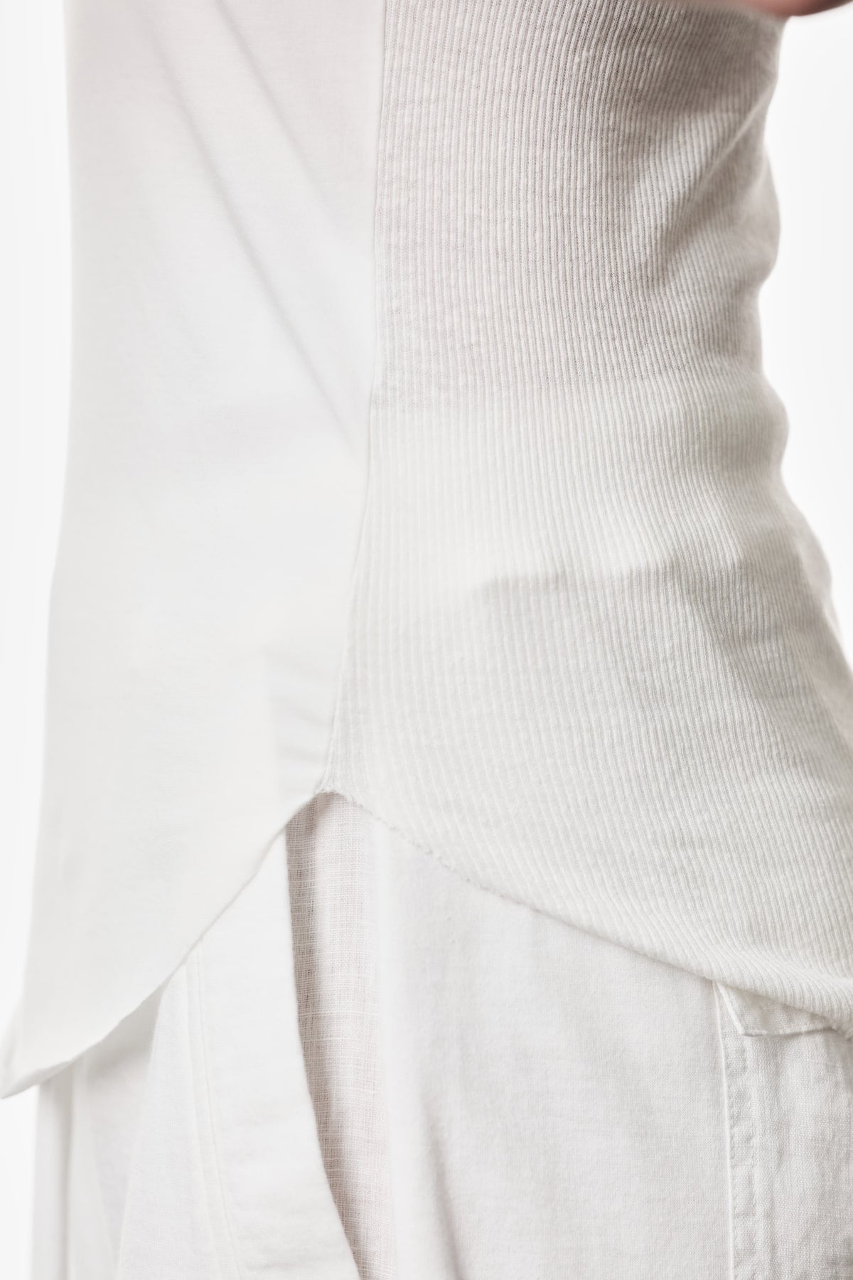 OFF WHITE DESTROYED TANK TOP