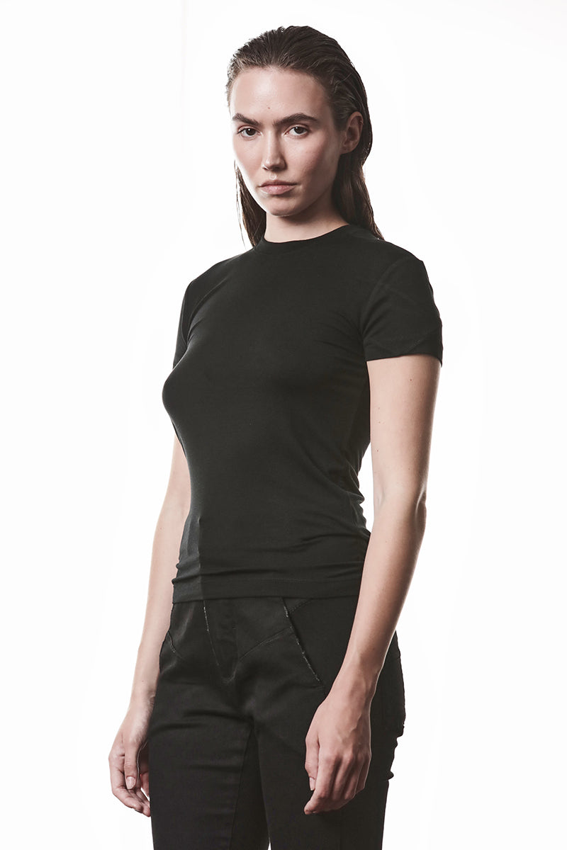 BLACK SUPER SOFT TEE