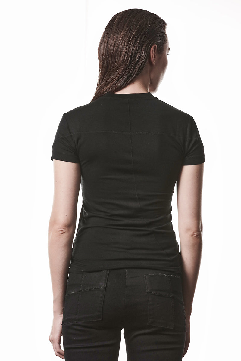 BLACK SUPER SOFT TEE