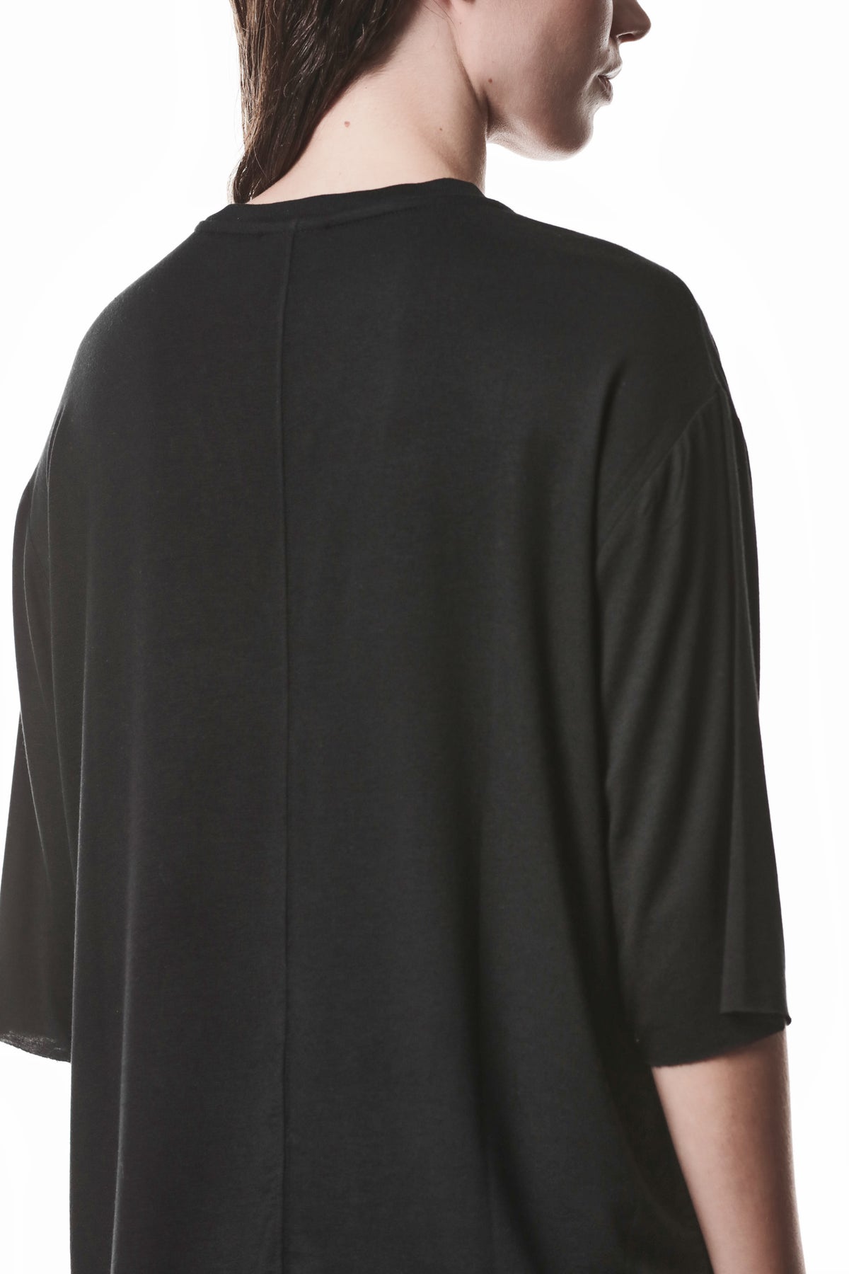 OVERSIZED DEEP V-NECK SHIRT