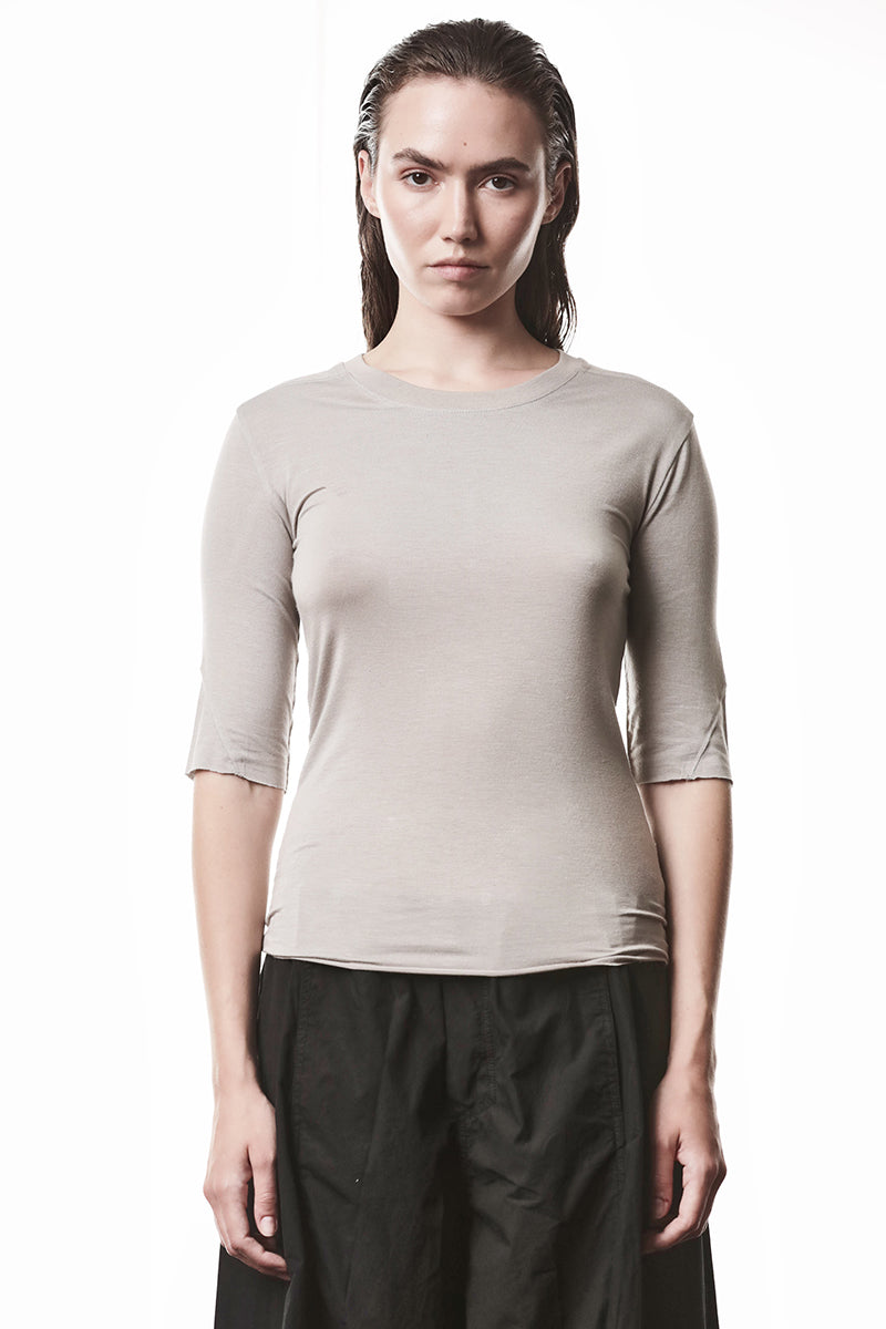 STONE HALF SLEEVES SLIM TEE