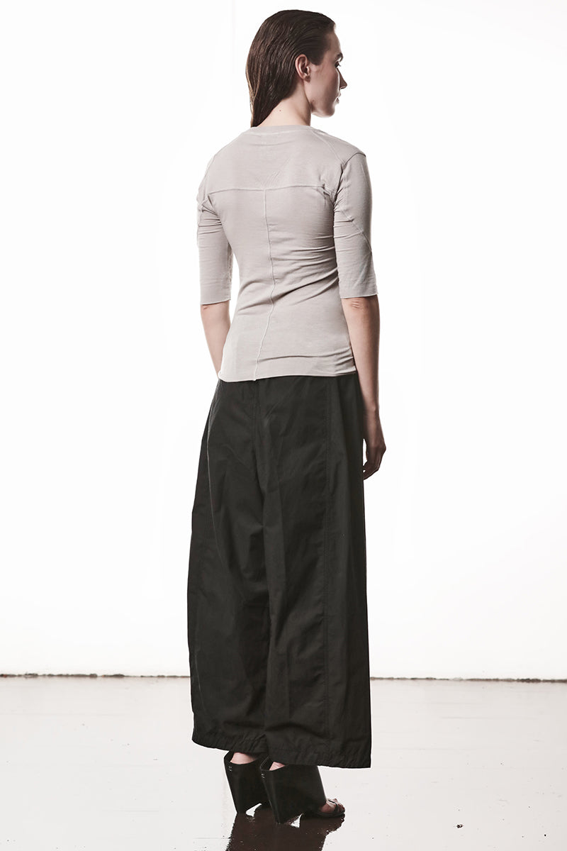 STONE HALF SLEEVES SLIM TEE