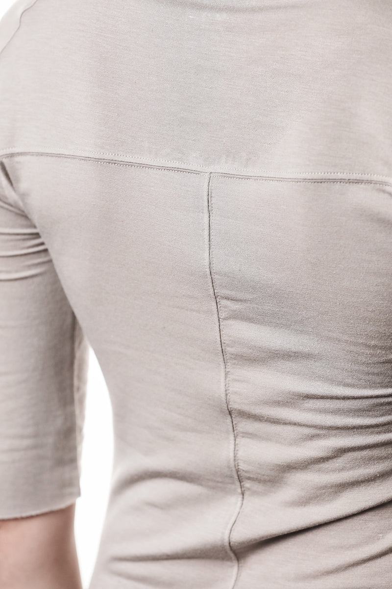 STONE HALF SLEEVES SLIM TEE
