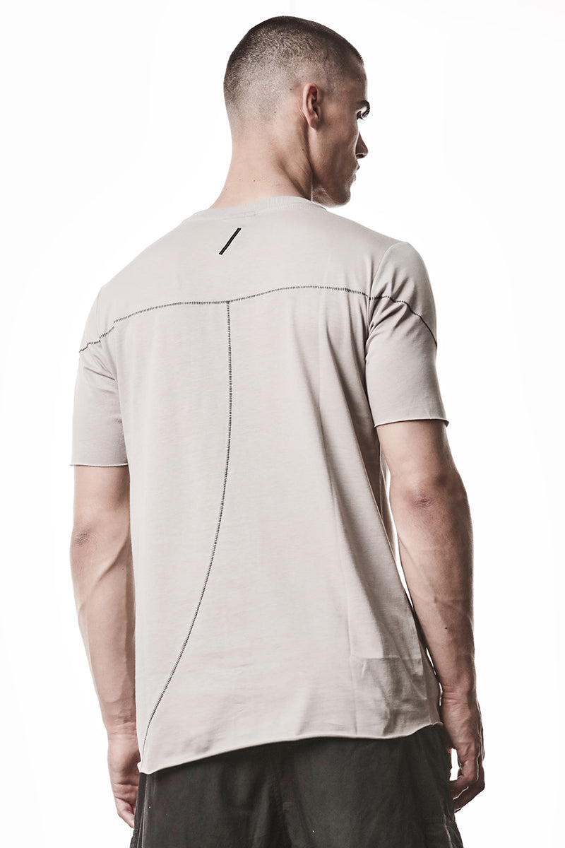 STONE REGULAR STITCHING TEE