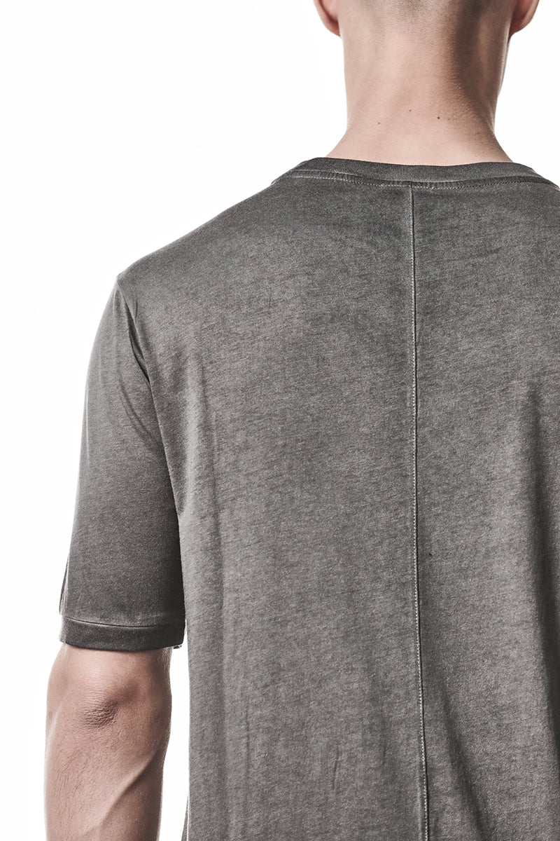 COLD DYE GREY COTTON MODAL TEE
