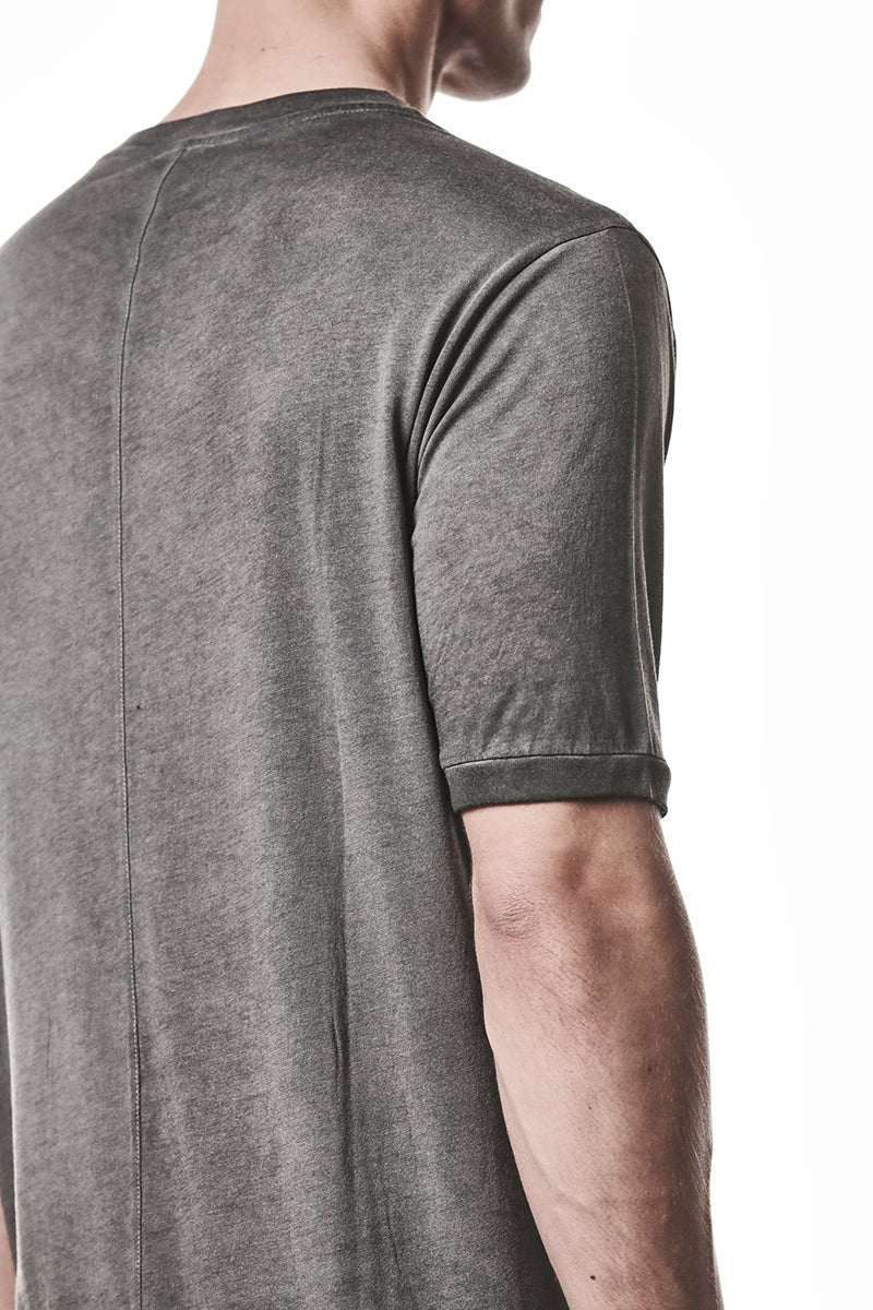 COLD DYE GREY COTTON MODAL TEE