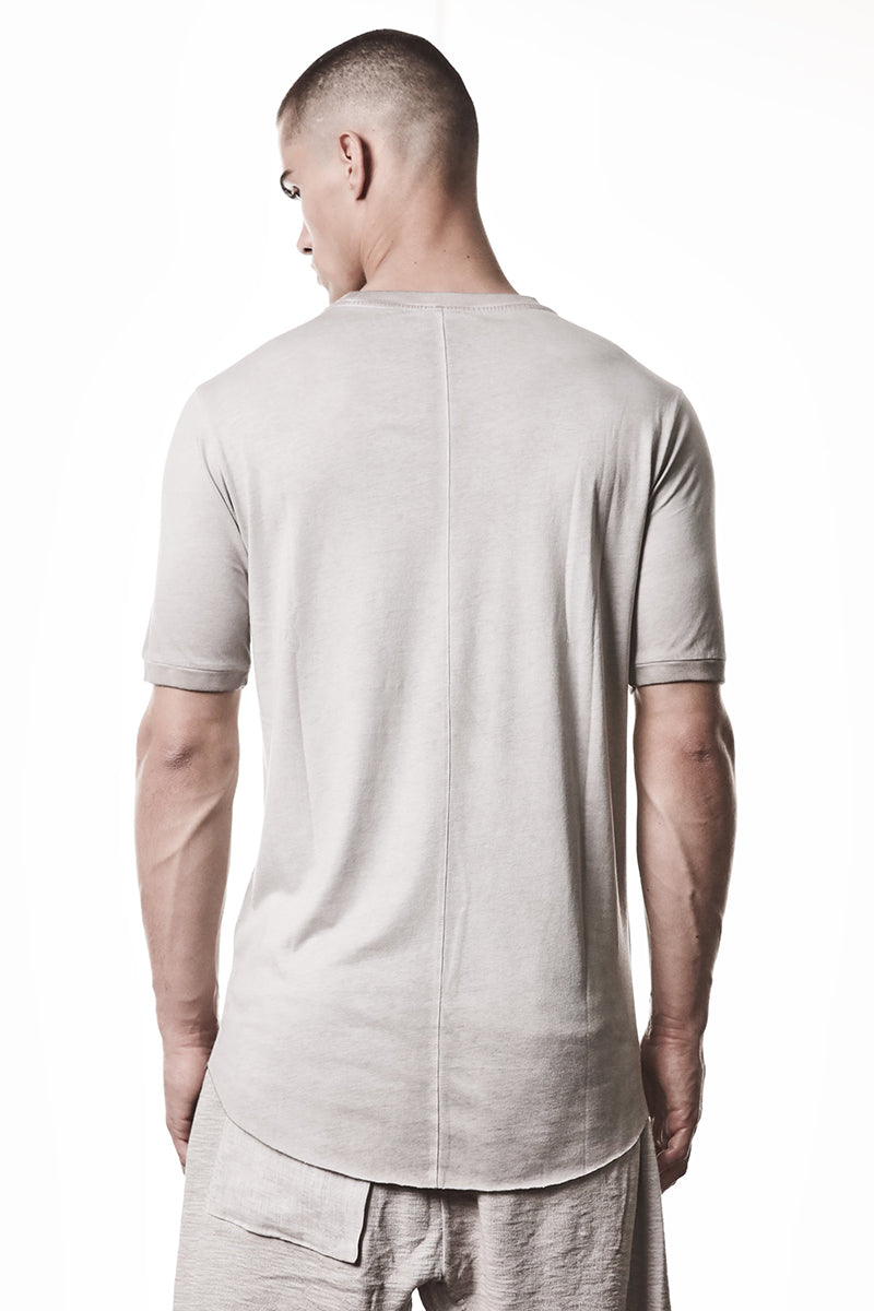 COLD DYE STONE COTTON MODAL TEE